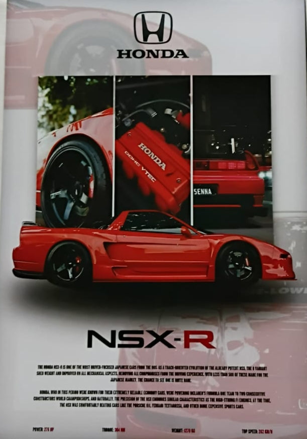 Honda NSX-R Poster