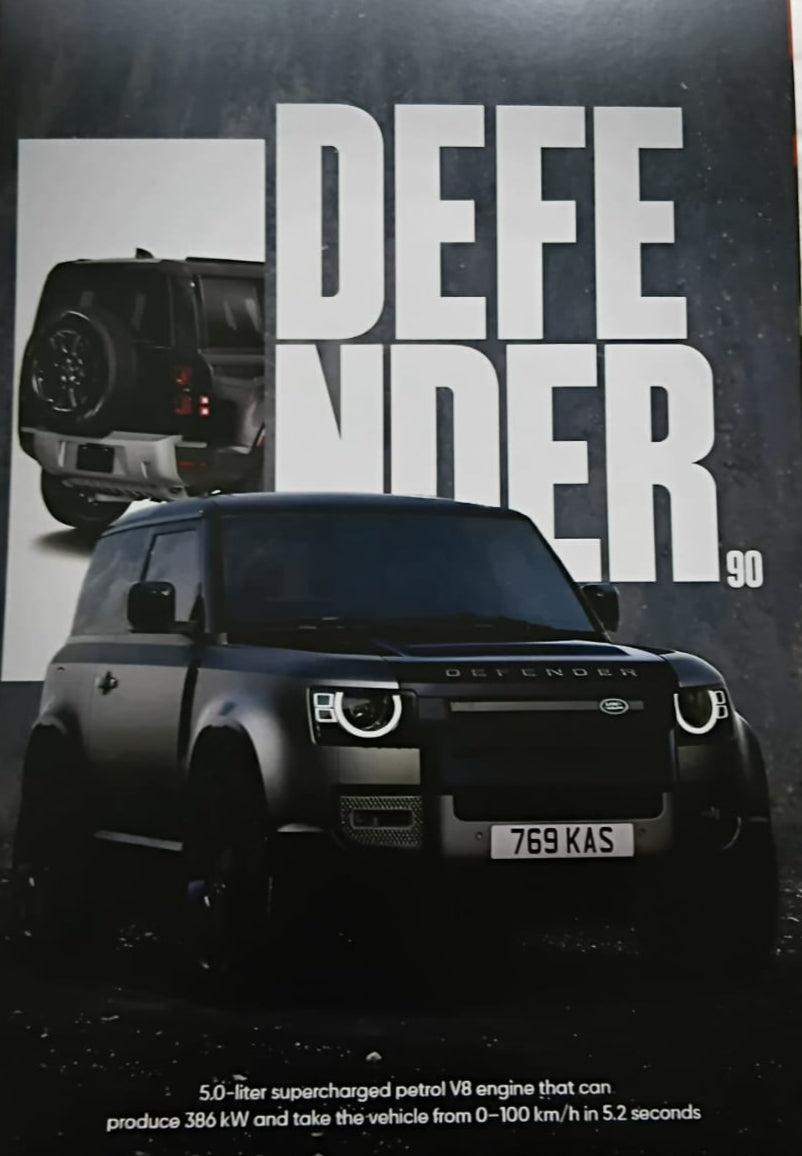 DEFENDER Car Poster