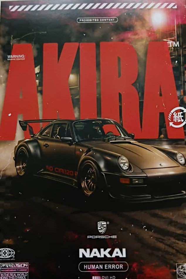 AKIRA Car Poster
